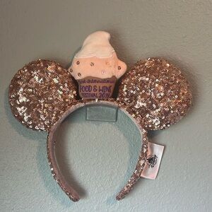 Walt Disney Worlds Epcot international Food and Wine Festival cupcake ears 2019